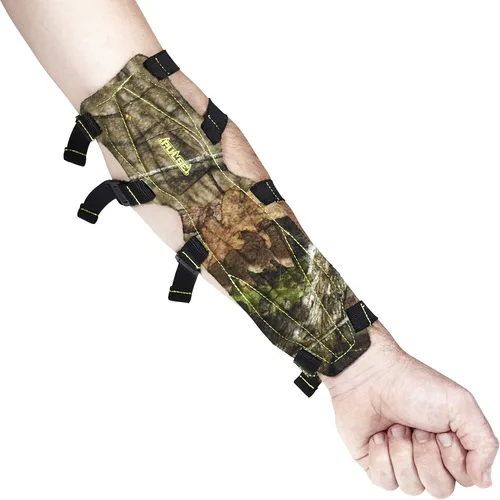 Allen Company 4120 - Brazo de tiro con arco moldeado por pulso, 12 pulgadas, diseño de roble musgoso, talla única