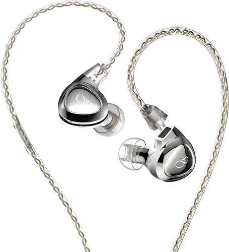Miniatura 9 de SHANLING SONO - Auriculares intrauditivos con cable, monitor de oído de alta resolución 2DD+1BA IEMs, auriculares híbridos triple dinámicos sin Azul