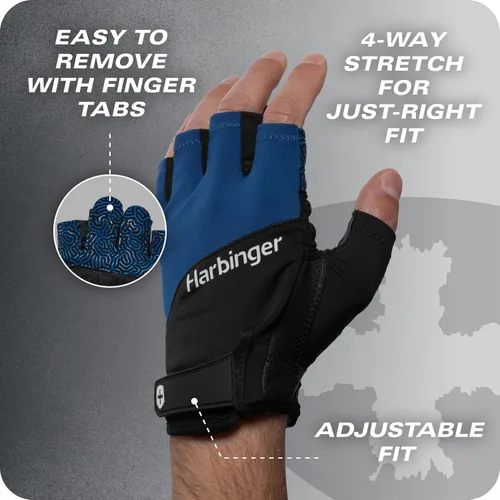 Miniatura 8 de Guantes Harbinger de Agarre de Entrenamiento 3.0