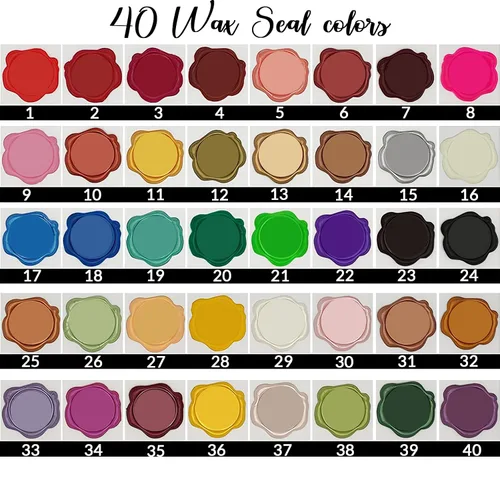 Miniatura 3 de Adhesivos de sello de cera personalizados, calcomanía autoadhesiva de sellado de sobre, decoración para regalo de Navidad, invitación de boda