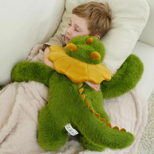 Miniatura 7 de Oso de Peluche con Peso Animal de Peluche Oso Marrón Juguete de Peluche 24 Pulgadas 4 Libras Pelaje Suave Brazos Largos Juguete para Abrazar Regalo