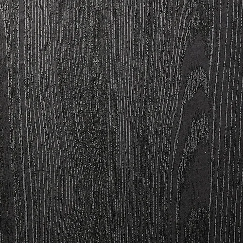 Miniatura 7 de Roundhill Furniture Athens Mesa Auxiliar Contemporánea de Madera con Estante, Negro