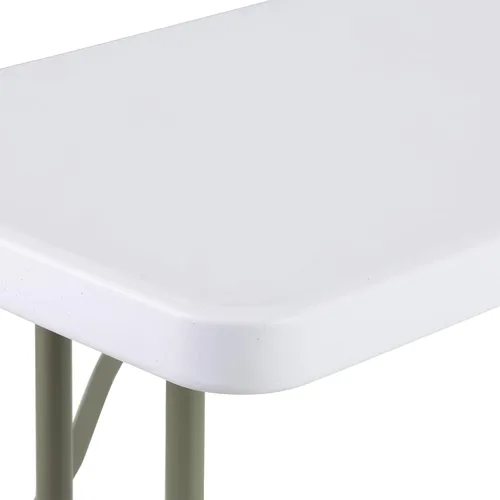 Miniatura 4 de Norwood Commercial Furniture Mesa de entrenamiento plegable para interiores y exteriores, de 5 pies, rectangular, de plástico moldeado por soplado