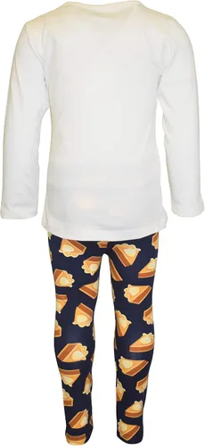 Miniatura 4 de Unique Baby Girls 2 Piece Matching Outfit For Every Holiday Long Sleeve Legging Sets 3