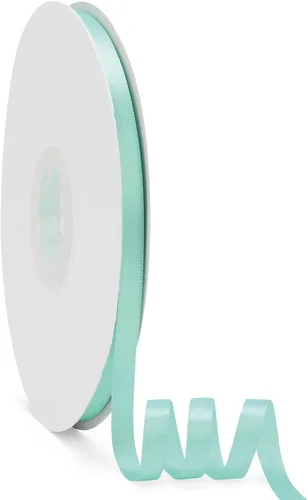 Miniatura 74 de Cinta de satén de doble cara verde manzana de 1-1/2 pulgadas x 50 yardas, cinta de color sólido de alta densidad, ideal para manualidades, envoltura
