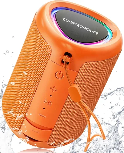 Miniatura 10 de Altavoz Bluetooth portátil Esenciales para la playa: potente sonido cristalino/luz dinámica/IPX5 impermeable/reproducción durante todo el día/BT
