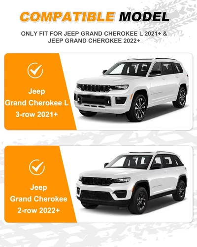 Miniatura 2 de Barras de techo Snailfly para 2021 2022 2023 2024 2025 2026 Jeep Grand Cherokee L de 3 filas y 2022 2023 2024 2025 2026 Jeep Grand Cherokee de 2