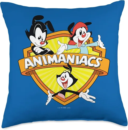 Miniatura 5 de Animaniacs Yakko, Wakko and Dot - Almohada de 16 x 16 pulgadas, multicolor