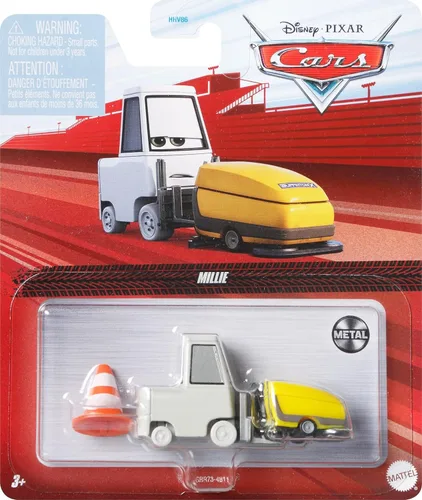 Miniatura 6 de Disney y Pixar Cars Millie, juguete coleccionable en miniatura para automóvil basado en películas de coches, para niños de 3 años en adelante