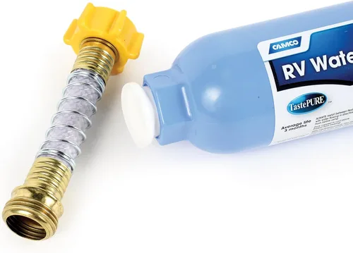 Miniatura 6 de Camco TastePURE - Manguera de agua potable prémium 35 pies (22843) y filtro de agua TastePURE RV/Marine Cuenta con protector de manguera flexible