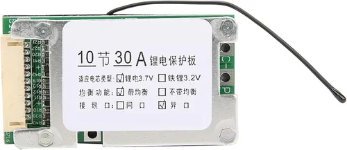 Miniatura 7 de Tablero del PWB de la batería de la célula de ion de 10S 36V 30A Li?ion con la función de equilibrio, tablero con la función de control