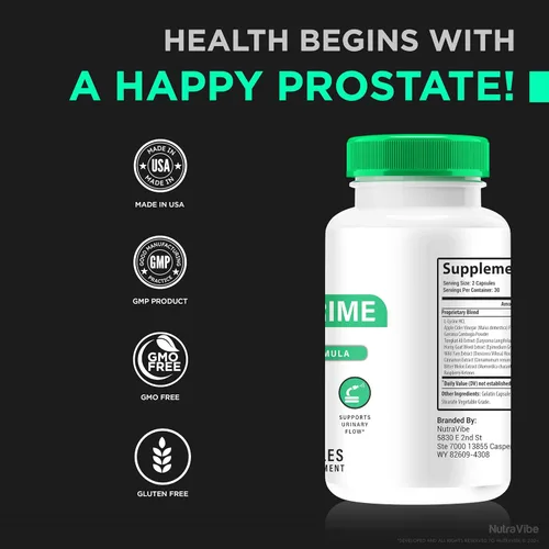 Miniatura 7 de Paquete de 2 pastillas UrolPrime, cápsulas oficiales de Urol Prime para apoyar la próstata saludable, el nivel de energía y el bienestar general