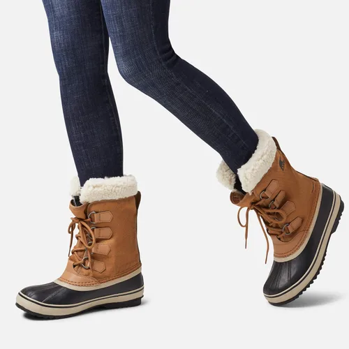 Miniatura 6 de Sorel Botas de carnaval de invierno para mujer, lluvia y nieve, impermeables, color marrón camello, talla, Nieve, marrón