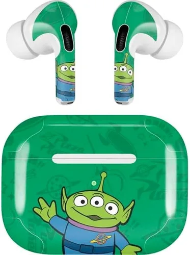 Miniatura 6 de Skinit Calcomanía de audio compatible con Apple AirPods Pro, diseño oficial de Disney Toy Story Sheriff Woody
