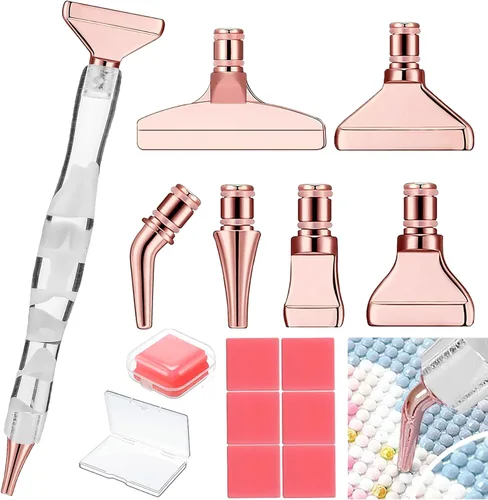 Miniatura 12 de Heyseri Bolígrafos de pintura de diamantes, bolígrafo de arte de diamante "Classic Wax Stylus", accesorios de herramientas de pintura de gemas