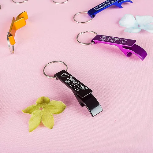 Miniatura 8 de Recuerdos de boda de último minuto, llavero grabado personalizado, abrebotellas, regalos únicos a granel para dama de honor, recuerdos de fiesta