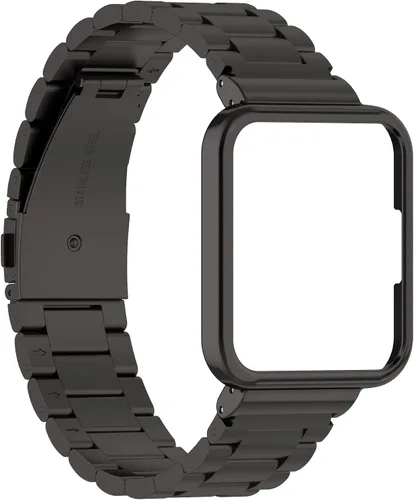 Miniatura 4 de Compatible con Redmi Watch 2 lite con funda, correa de metal de acero inoxidable mejorada con protector de pantalla para Redmi Watch 2 lite