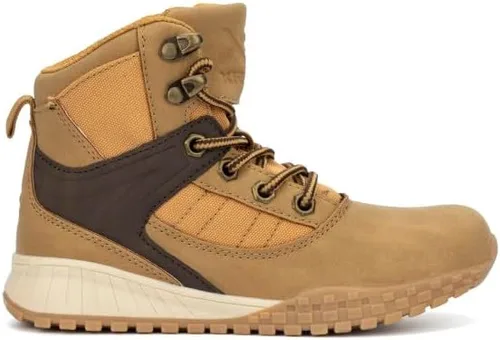 Miniatura 3 de X RAY Footwear Asher Boys Fashion, Classic Combat Faux Leather Ankle-high Boots, Round Toe, Thermoplastic rubber Outsole