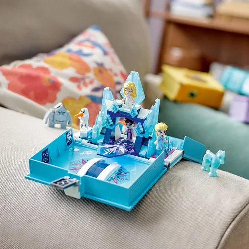 Miniatura 8 de LEGO Disney Frozen 2 Elsa and The Nokk Storybook Adventures Juguete de construcción 43189 inspirado en la película, idea de regalo para niños