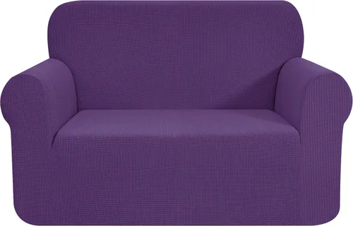 Miniatura 93 de CHUN YI - Funda elástica de 1 pieza para sillón grande, funda protectora suave de Jacquard con elastano, detalle de cuadros y parte inferior