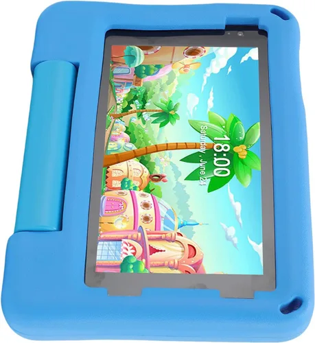 Miniatura 3 de SUNGOOYUE Tablet de entretenimiento de 7 pulgadas con funda anticaída para edades de 3 a 10 años. Aprendizaje, educativo, para Prime Video para 14