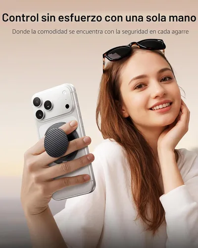 Miniatura 4 de andobil [2026 Ultra-delgado] Agarre magnético para teléfono MagSafe [rotación de 360°] Soporte magnético de anillo de teléfono celular y soporte