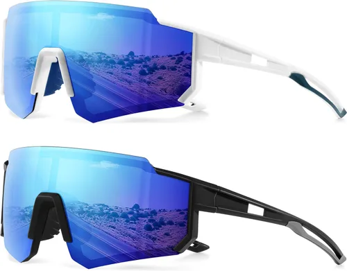 Miniatura 11 de Gafas de sol polarizadas deportivas para hombres y mujeres, gafas de sol para pesca, ciclismo, bicicleta de montaña, béisbol con protección UV Marco