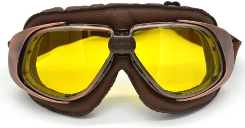 Miniatura 14 de Gafas vintage retro estilo piloto motocicleta Cruiser Scooter