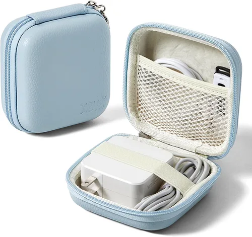 Miniatura 13 de Estuche Cargador para Macbook, Bolsa Organizadora Electrónica Portátil, Bolsa de Almacenamiento de Viaje para Accesorios de Laptop, Adaptador