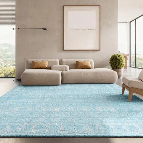 Miniatura 9 de SAFAVIEH Alfombra de área de 12 x 15 pulgadas, colección Tulum, grande, diseño marroquí bohemio envejecido, no desprende pelusa y fácil de limpiar