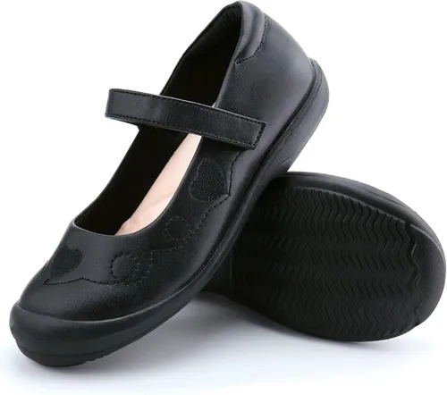 Miniatura 6 de firelli Zapatos de uniforme escolar Mary Jane para niña, zapatos de vestir cómodos para niñas
