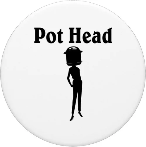 Miniatura 3 de Instant Pot Head Funny PopSockets PopGrip intercambiable