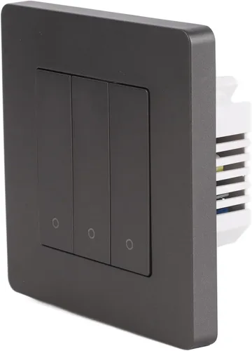 Miniatura 2 de Interruptor de luz inteligente, panel de control inteligente de 3 bandas, interruptores de luz de aplicación, panel de control inteligente