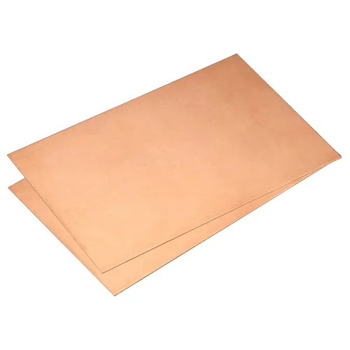 Miniatura 14 de uxcell Hoja de cobre puro, 4 piezas de 2 "x 2" x 0.02 "Placa de metal de cobre de calibre 24 T2 para manualidades, reparaciones eléctricas, industria