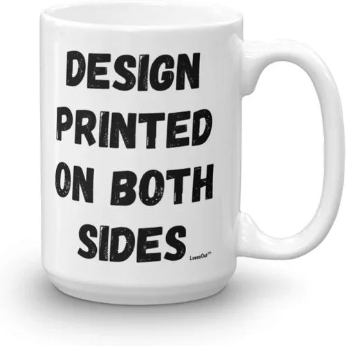 Miniatura 2 de Taza de café con nombre personalizado de pastor alemán divertido, color negro, regalo de Navidad, 15 onzas, color blanco