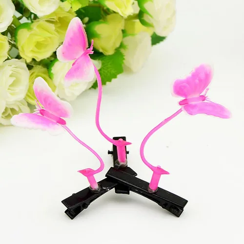 Miniatura 4 de BinaryABC Pinza para el cabello de brotes de frijoles, horquillas para el cabello de plantas, pasador de hierba, accesorios para el cabello