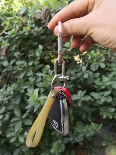 Miniatura 7 de JY-Marine - Abrazadera de carga de grillete largo en D de acero inoxidable para cadenas, cuerda de paracaídas de levantamiento de cuerda