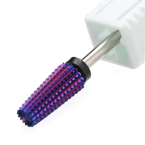 Miniatura 13 de Brocas para Taladro de Uñas 5 en 1, Rainow Rotación Bidireccional para Uso de Zurdos y Diestros, Eliminación Rápida de Acrílico o Gel Duro - Vástago