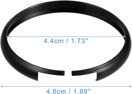 Miniatura 7 de ACROPIX Funda de aleación de aluminio para llavero remoto de automóvil para Mini Cooper Smart Key R55 R56 R57 R58 R59 R60 - Paquete de 2