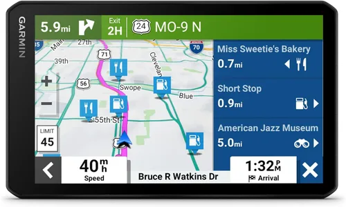 Miniatura 9 de Garmin DriveSmart 66, navegador GPS para automóvil de 6 pulgadas con mapas brillantes y nítidos de alta resolución y asistencia de voz Garmin