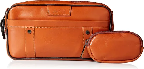 Miniatura 6 de Dopp Veneto - Kit de viaje de cuero con múltiples cremalleras