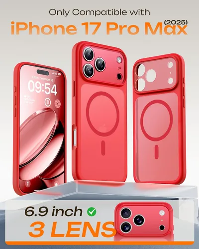 Miniatura 232 de TOCOL Funda para iPhone 11, compatible con Magsafe, protección completa de cámara, imanes integrados, protección contra caídas, funda translúcida