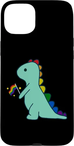 Miniatura 9 de Funda para iPhone 12/12 Pro LGBTQ Allysaurus Dinosaur Rainbow Flag Ally Gay Pride Month