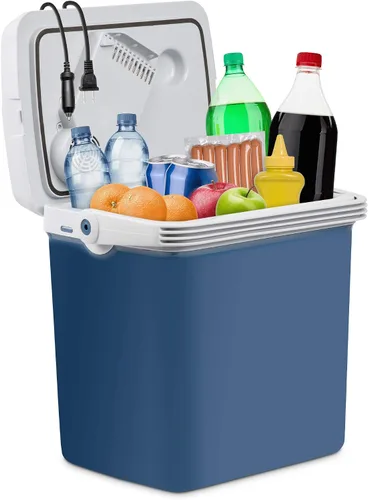 Miniatura 9 de Ivation Enfriador y calentador eléctrico con asa Refrigerador termoeléctrico portátil de 27 cuartos (25 L) para vehículos y camiones Cable