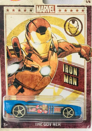 Miniatura 2 de Hot Wheels 2019 Marvel Avengers - Juego completo de 6 autos fundidos a troquel