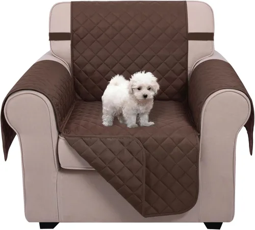 Miniatura 12 de U-NICE HOME Funda de sofá reversible para perros con correas elásticas, resistente al agua, protector de muebles para mascotas, funda de sofá