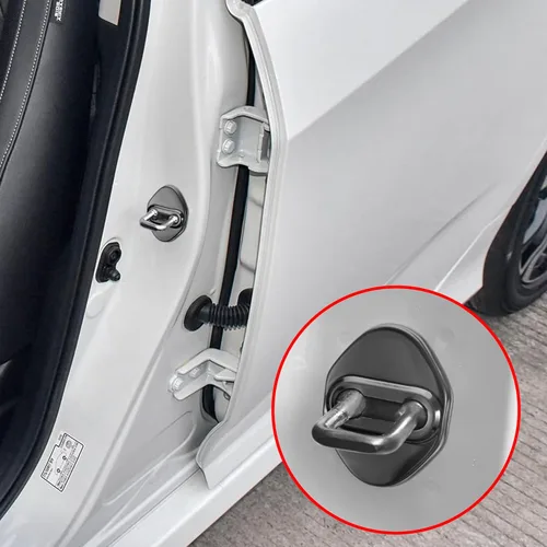 Miniatura 4 de TOMALL 4 pestillos de bloqueo de puerta de automóvil compatibles con Honda Accord Civic CR-V XR-V HR-V UR-V Odyssey Crosstour Pilot Vezel de acero
