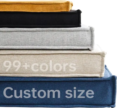 Miniatura 10 de Suavidad y dureza de asiento personalizadas, cojín de banco personalizado, cojines de banco para muebles de interior/exterior, 6 estilos