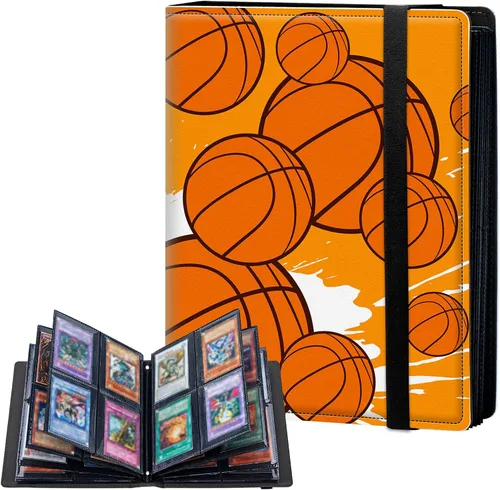 Miniatura 10 de Carpeta de tarjetas de 4 bolsillos con capacidad para 160 tarjetas, carpeta de álbum de coleccionista de libros de tarjetas para Yugioh, MTG, TCG