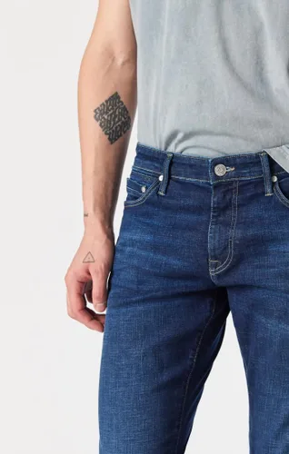 Miniatura 23 de Mavi Jake - Jeans para hombre, tiro regular, pierna ajustada